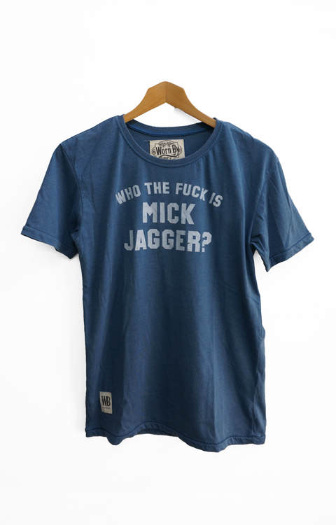 Worn By【Who The Fuck T-Shirt -Mick Jagger-】(15B-1-RH-0636)