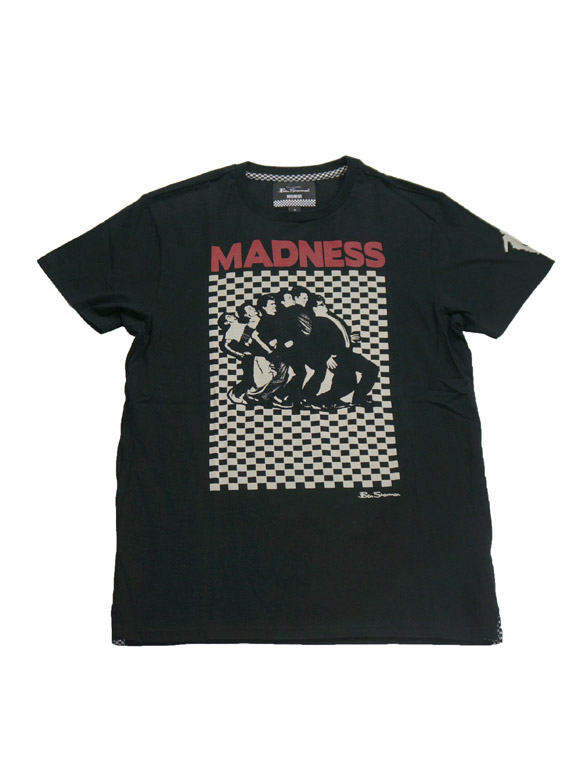 BEN SHERMAN The Madness collection T-Shirt Black（14B-1-RH-0175）