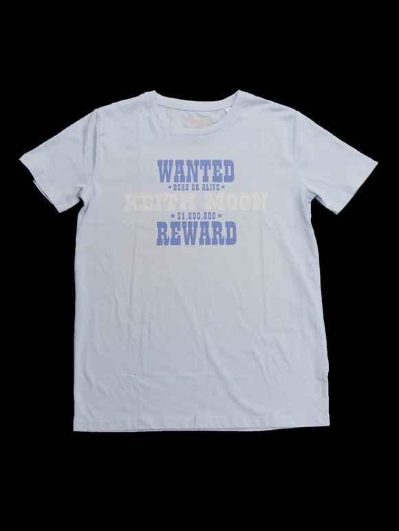 1977 KEITH MOON WANTED KEITH MOON T-shirt（16B-1-RH-0896）