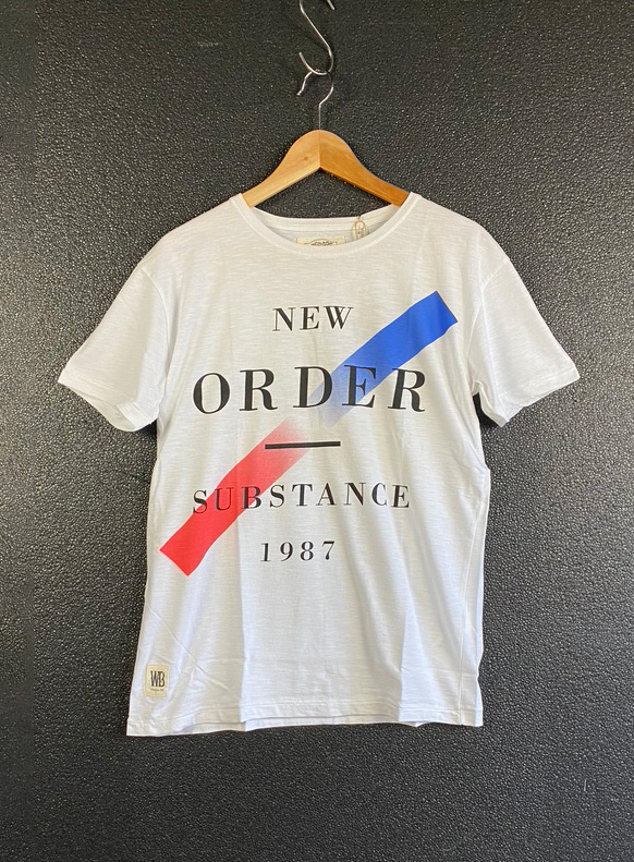 Worn By【NEW ORDER SUBSTANCE 1987 T-shirts】(15B-1-RH-0716)