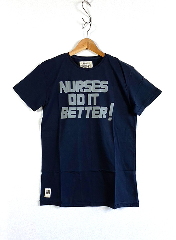 Worn By【NURSES DO IT BETTER T-shirts】(16B-1-RH-0921)