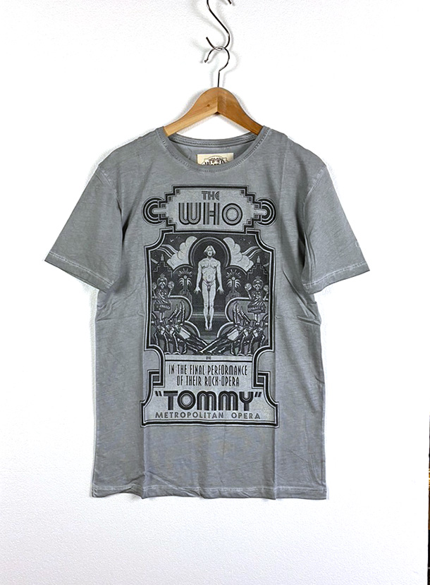 Worn By【THE WHO TOMMY POSTER T-shirts】(17B-1-RH-0943)